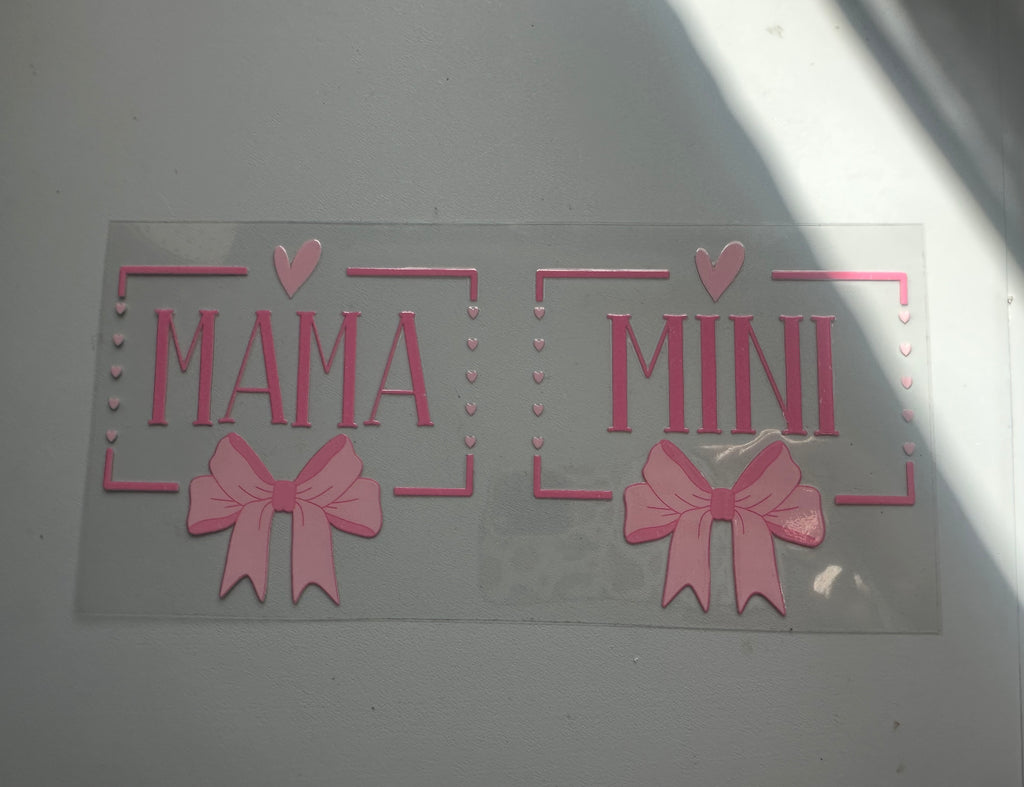 Mama/mini with Bows