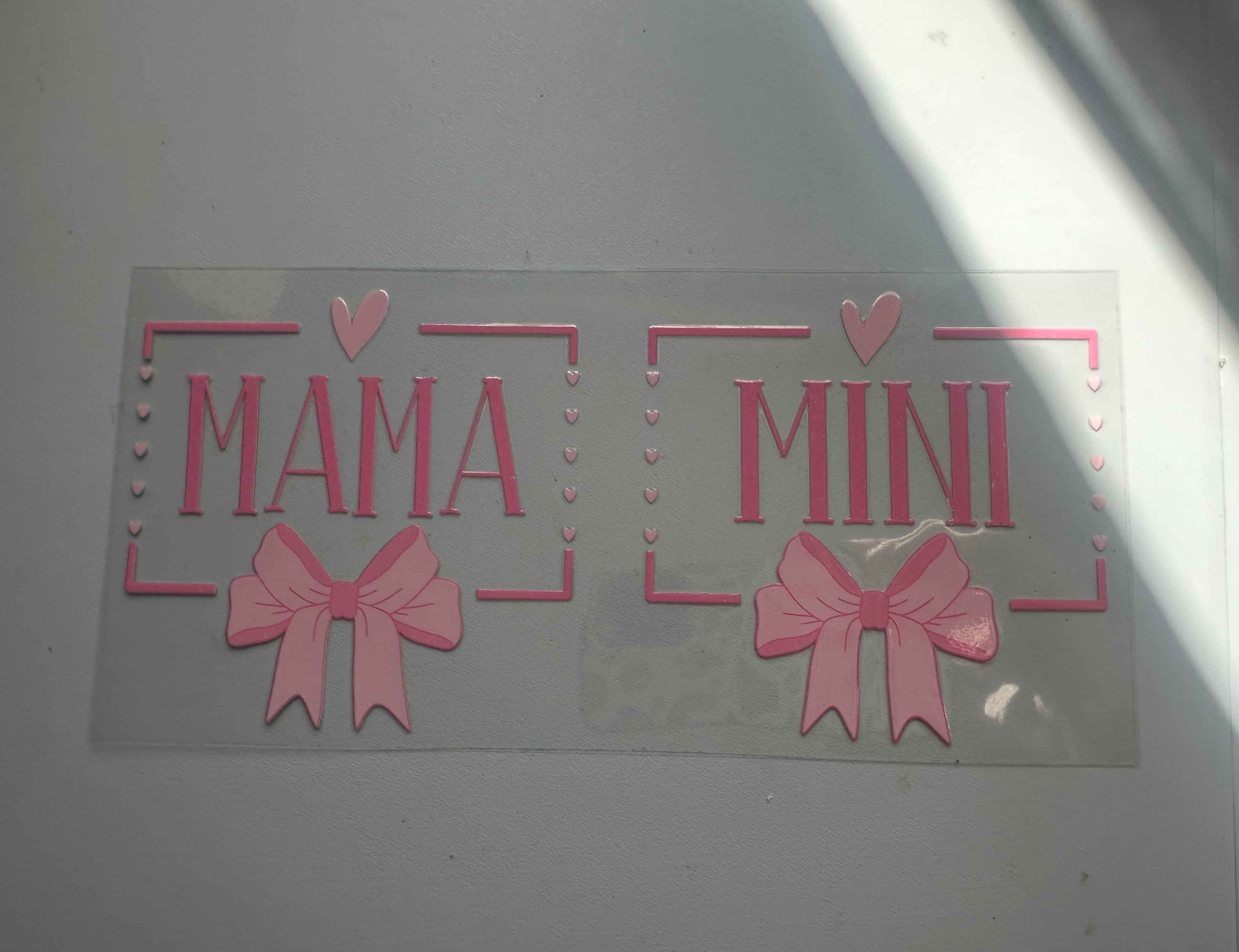 Mama/mini with Bows