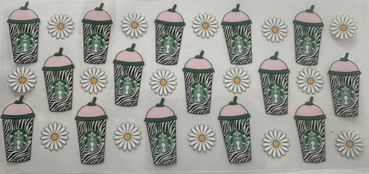 Coffee Lover with Daisies