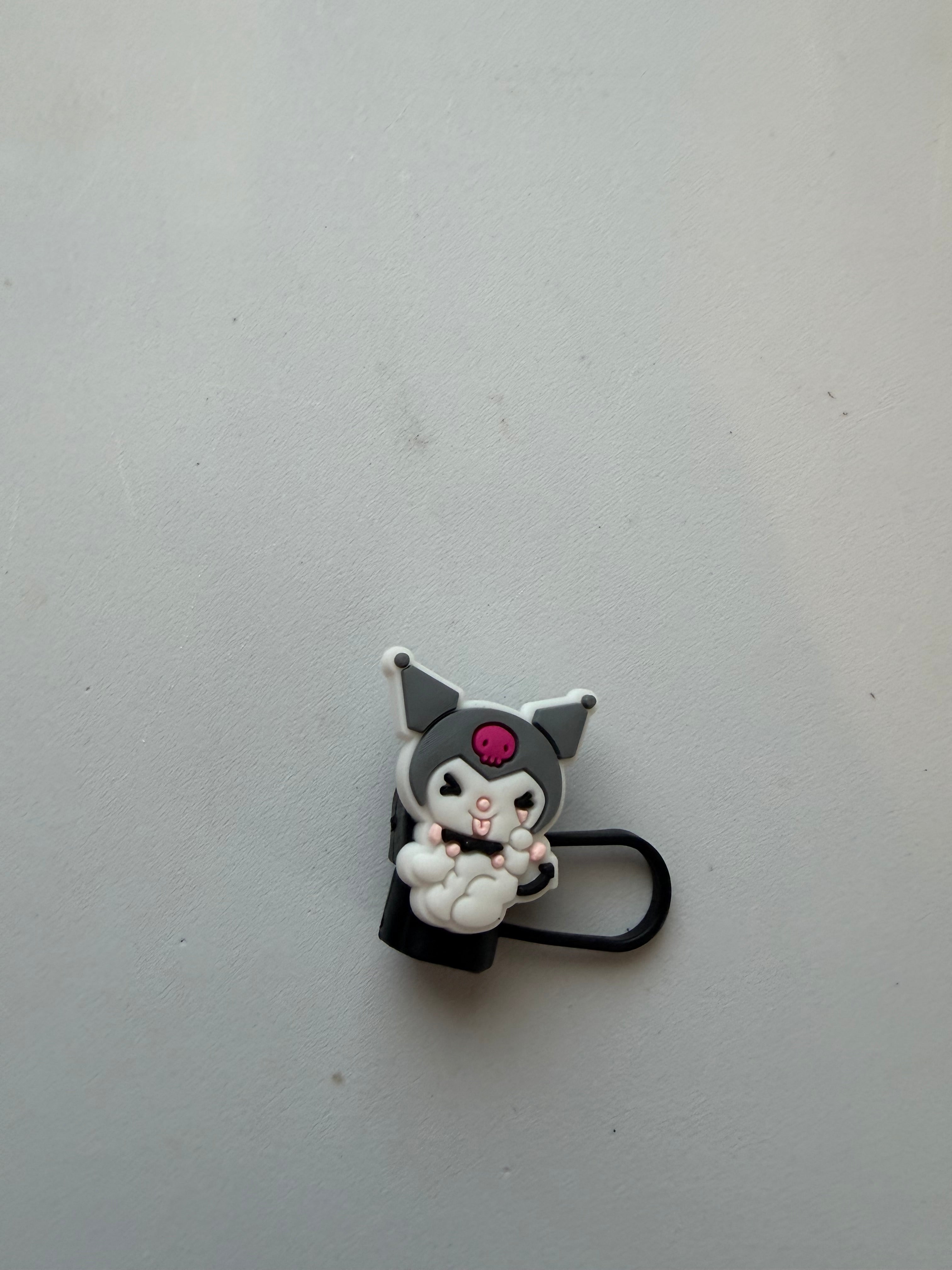 Cartoon inspired Straw toppers