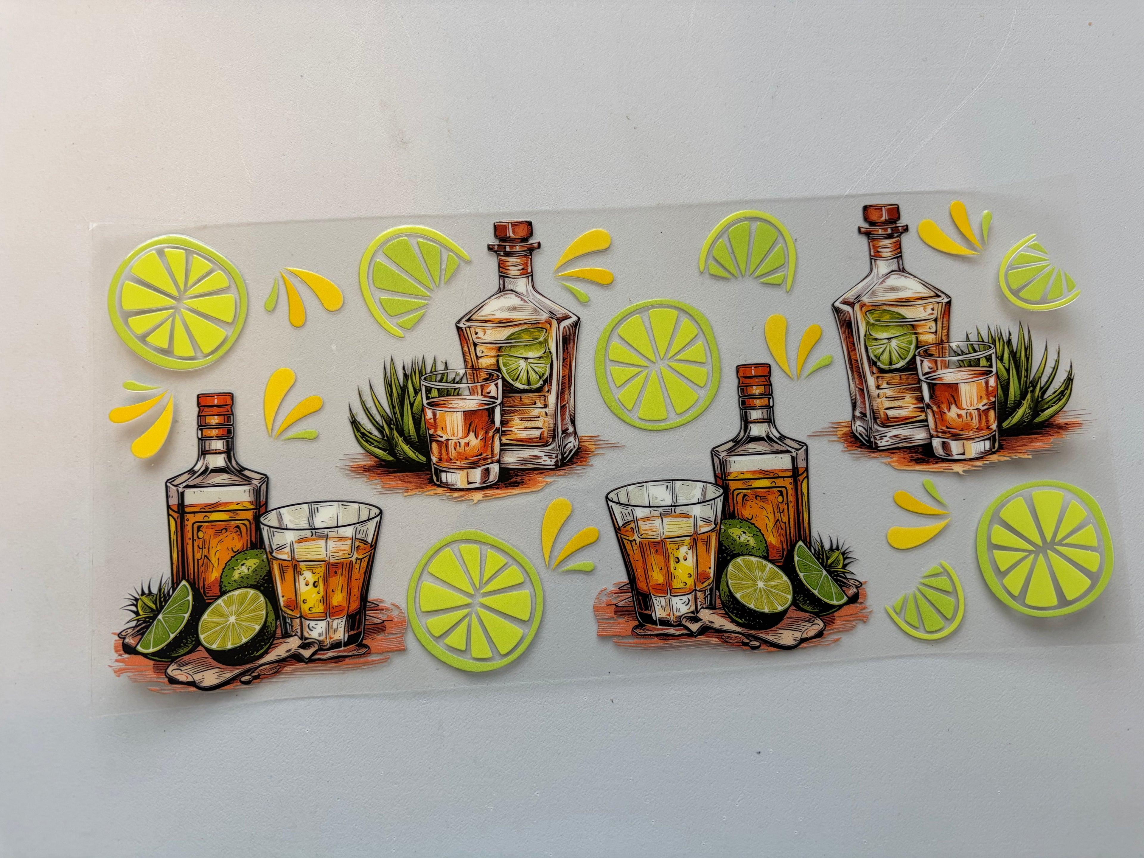 Lime with drinks
