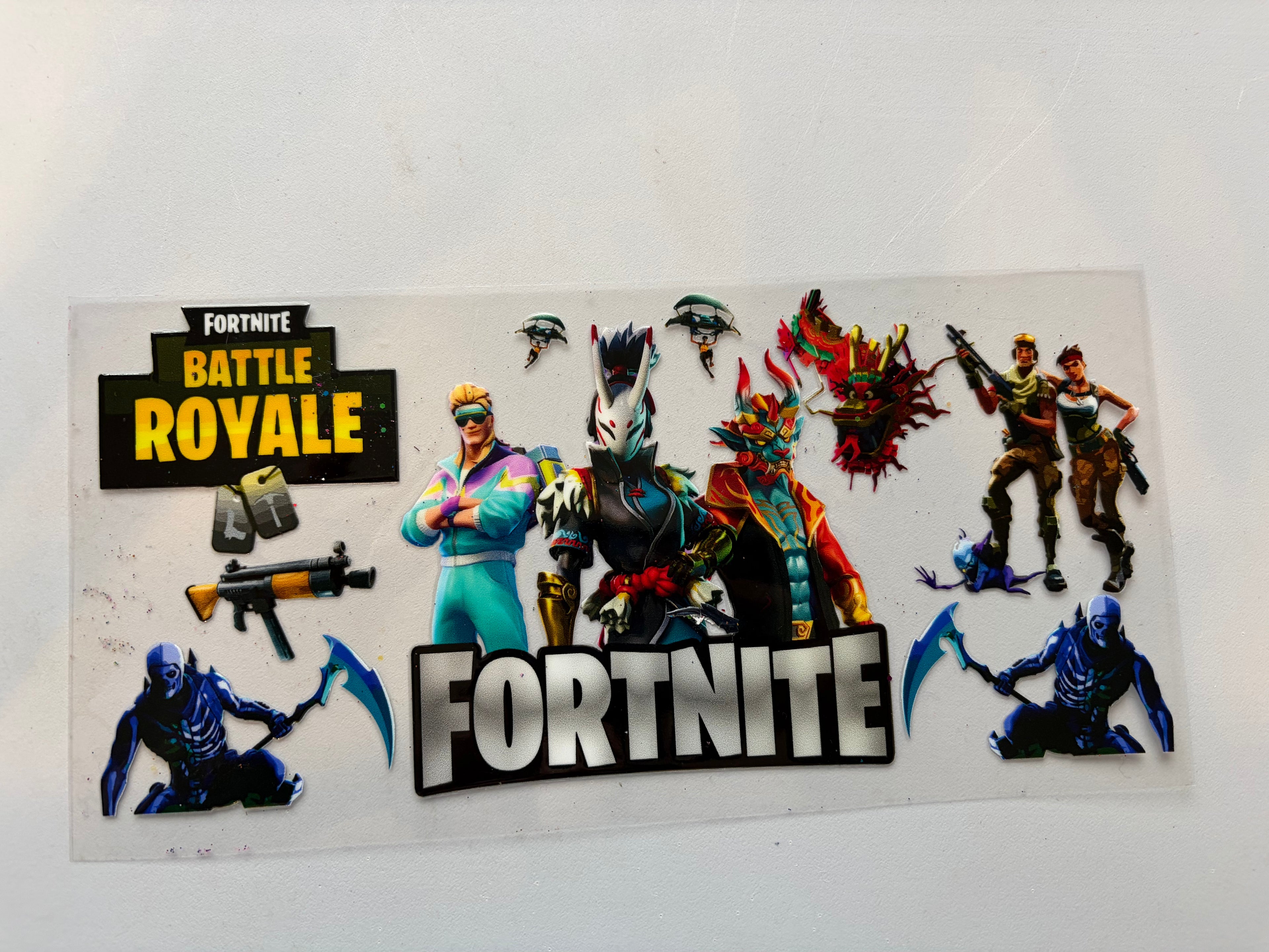 Cartoon battle