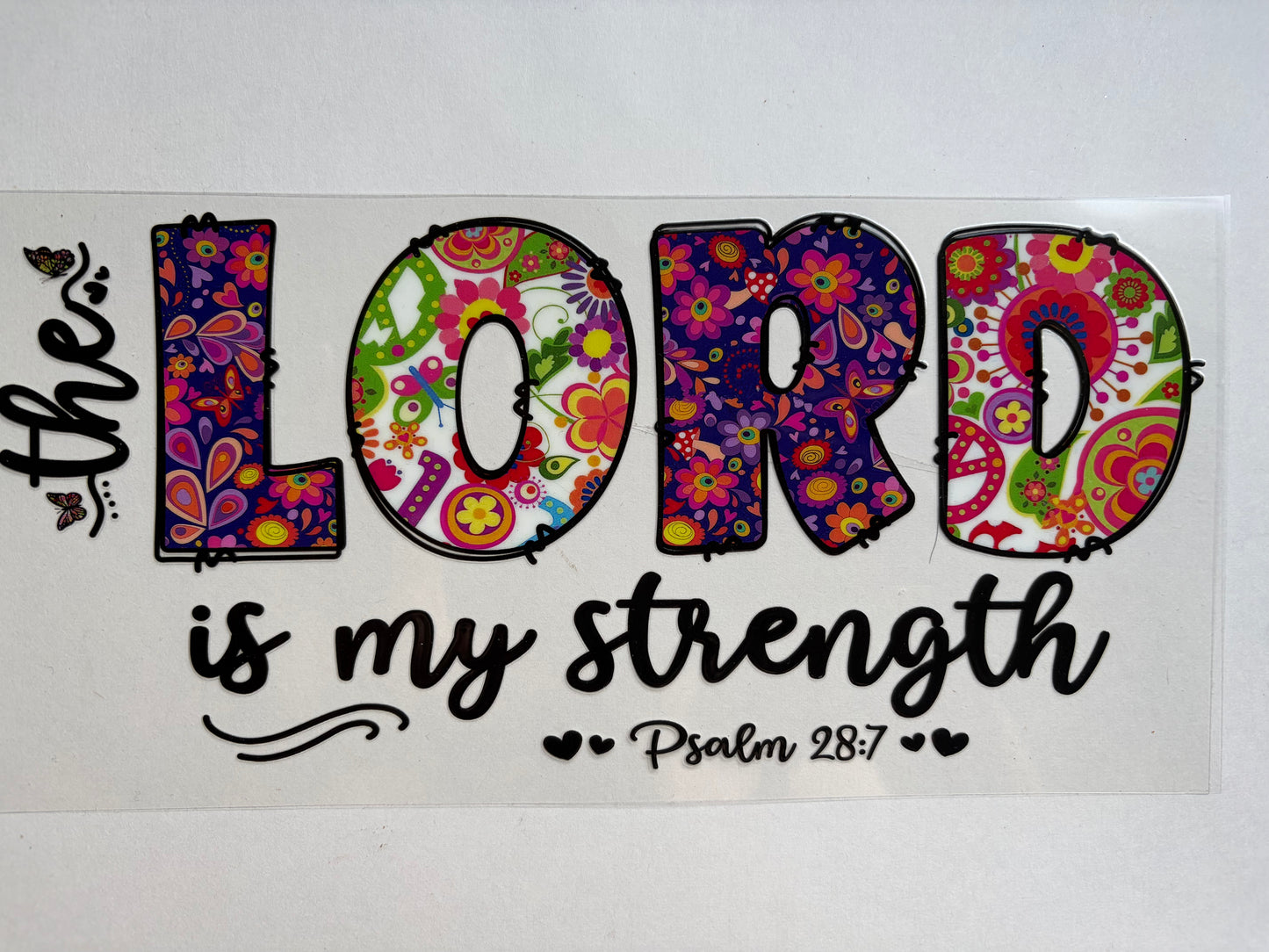 The lord is my rock