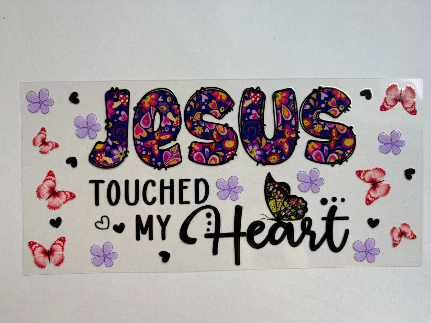 Jesus Touched My Heart