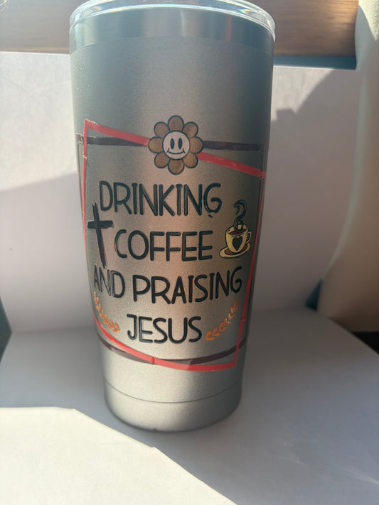 Drinking Coffee and Praising Jesus