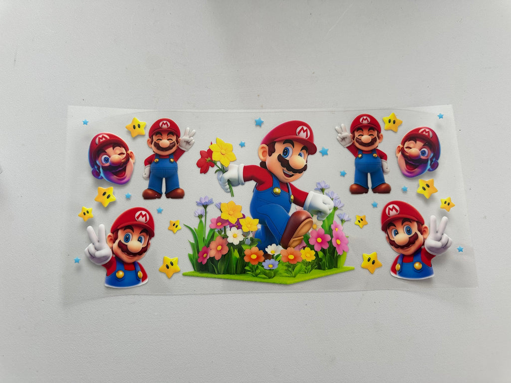 Cartoon red boy