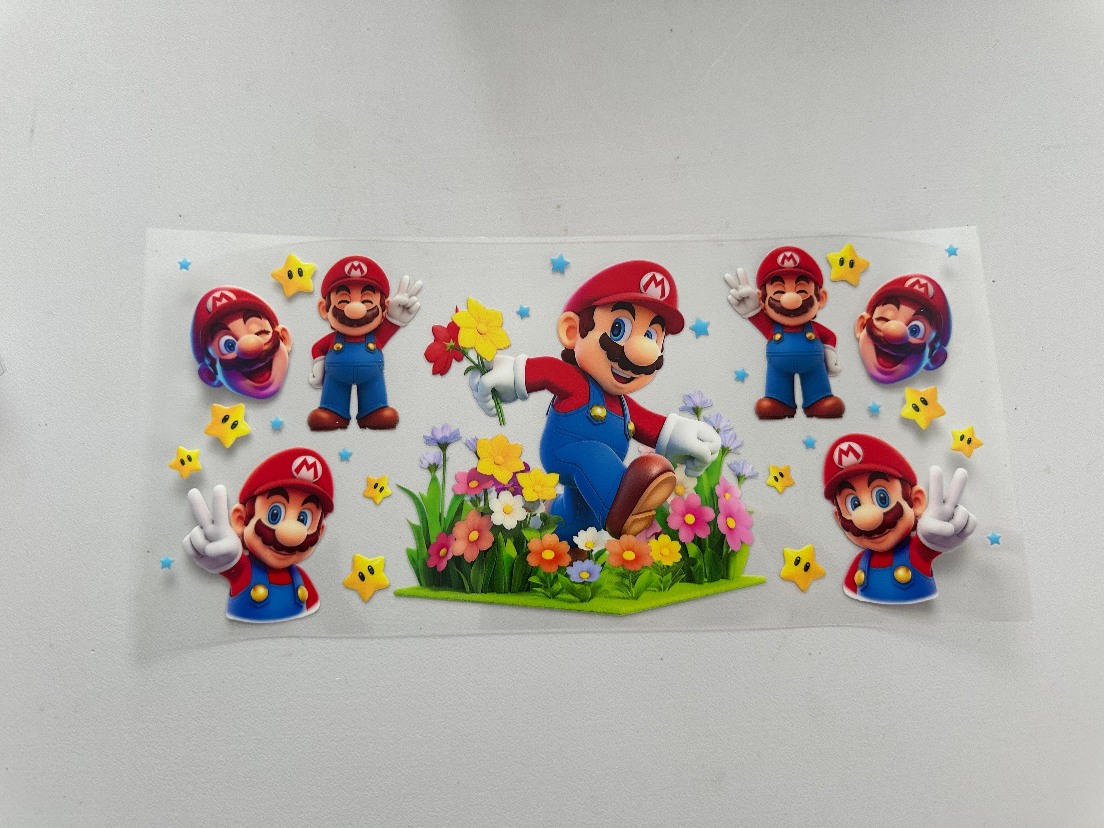 Cartoon red boy