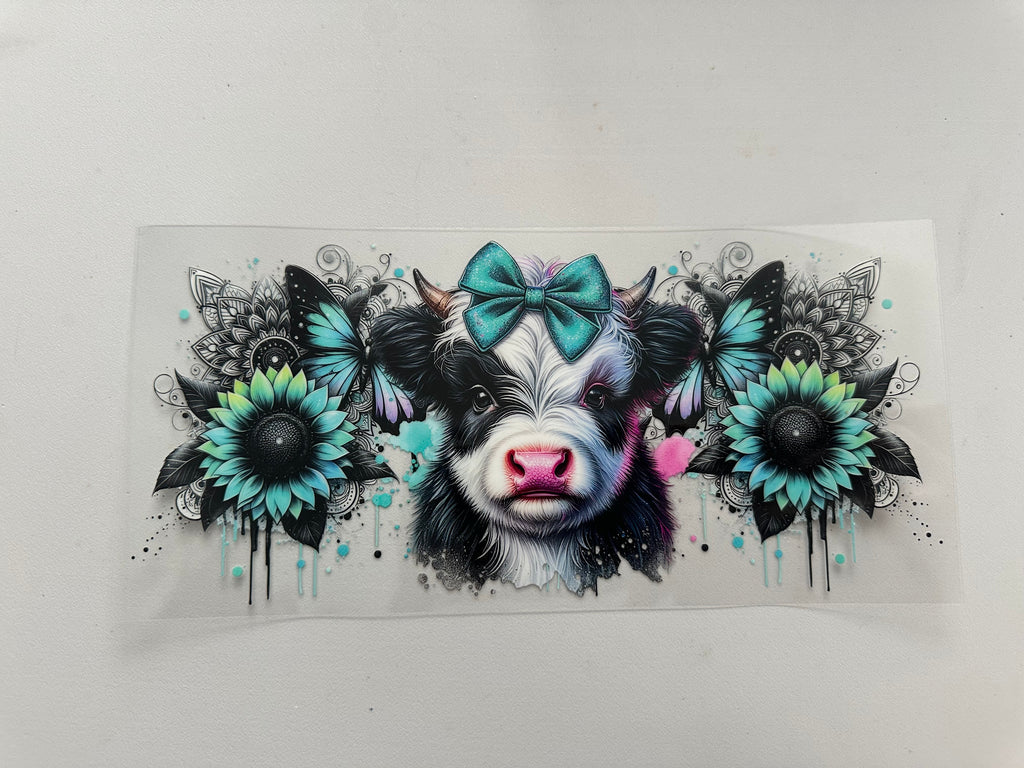 Pink nose cow