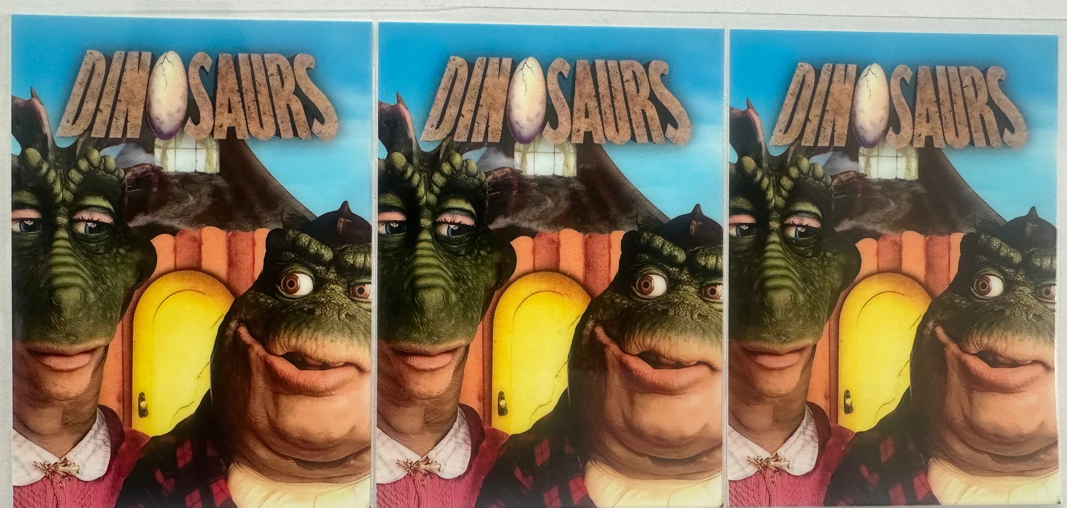 Retro Dino Family